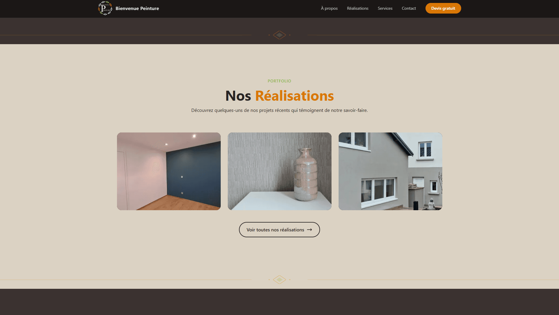 Bienvenue Peinture screenshot 1