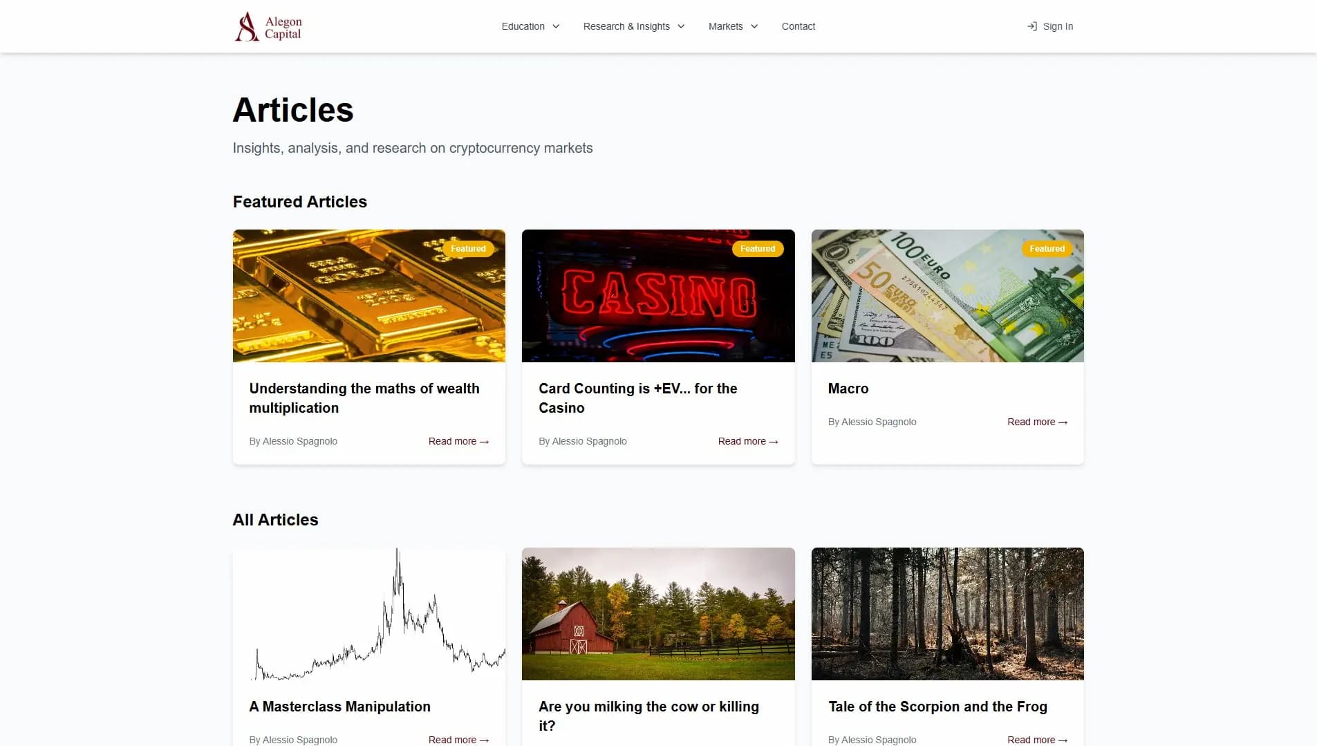 Alegon Capital screenshot 1