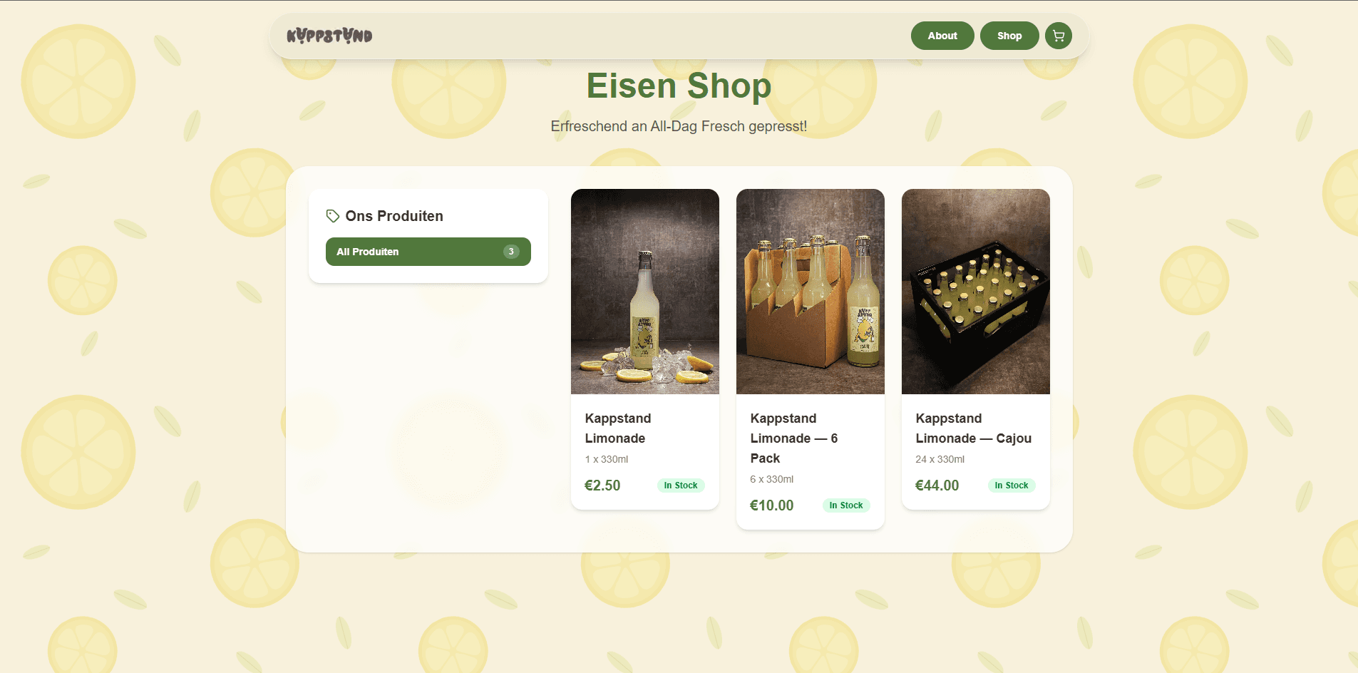 Kappstand screenshot 1